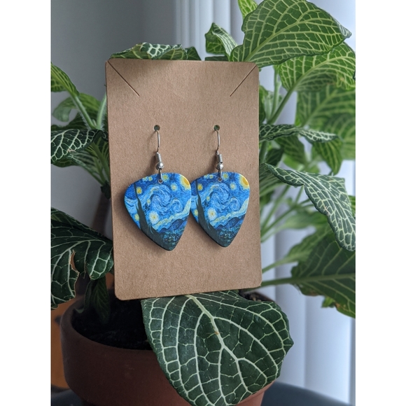 Starry Night Earrings✨ - Picture 1 of 2